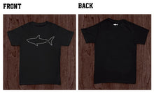 Load image into Gallery viewer, Sharklife Official Shark Outline Logo Oversized T-Shirt
